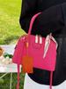 Bolso de Mano Versátil de Nicho Nuevo 2026 para Mujer, Bolso Cruzado Tipo Concha con Pañuelo de Seda, Mismo Estilo que en los Centros Comerciales, Bolso Elegante para Mujer