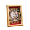 Estatua de Buda Thangka, Retrato de Bodhisattva, Salón Budista, Estudio, Escritorio de Oficina, Marco de Fotos, Pintura Colgante, Adornos de Escritorio de Animales del Zodiaco Budista