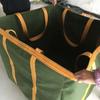Bolsa Ton de Lona Empilhadeira Pesagem Bolsa Ton Redonda Quadrada Recipiente Espessado Bolsa para Logística Expressa Transbordo Bolsa Ton de Lona