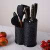 Suministros de cocina, portacuchillos creativos gratuitos, portacuchillos multifuncional, cubo para palillos, portacuchillos de cocina, portacuchillos de goma antideslizante
