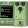 Efector Guitarra Eléctrica Metal Distorsión Británica Overdrive Reverb Chorus Accesorios para Instrumentos Venta al por Mayor Efector de Guitarra