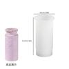 Molde de Silicone para Vaso Redondo com Gotejamento DIY, Suporte para Vela de Flor Hidropônica de Mesa, Tubo de Ensaio