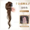 Anel de Cabelo para Coque de Bigode de Dragão, Coque de Cabelo Realista, Penteado de Coque Baixo, Coque de Cabelo Preguiçoso, Presilha de Cabelo, Estilo Fofo
