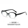 Nuevas Gafas Tr Ojo de Gato Estilo Nerd Anti-Luz Azul, Gafas Planas Retro Literarias para Mujer, Monturas Versátiles para un Look Natural