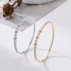 Moda Transfronteriza Nuevo Pulsera Geométrica China Pulsera Fina de Alta Calidad para Niña Accesorios de Mano de Nicho Lujo Discreto Pulsera Ojo de Caballo