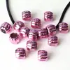 Cor Metálica de Natal Cor de Galvanoplastia UV Resistente à Cor Grande Furo Bola de Amora Frutas Redondas Contas DIY Artesanal Corrente de Celular Acessórios