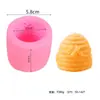 Molde de Silicona para Hornear DIY 3D Sólido Piñas Árbol de Navidad Hornear Molde para Pastel Fondant Molde Decorativo West Point
