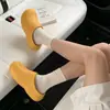 Pantuflas Cerradas Impermeables sin Cordones para Primavera y Verano, Zapatos de Chef para Mujer con Soporte de Arco Suave, Zapatos Quirúrgicos con Soporte de Arco, Zapatos de Chef para el Día a Día