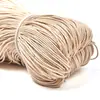 Cuerda de cera de 1-2 mm para manualidades, cuerda trenzada hecha a mano, hilo de algodón encerado de colores, cuerda para pulseras, collares, ropa, etiquetas de equipaje, cuerda de algodón