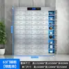 Gabinetes de Acero Inoxidable, Gabinetes de Platos Multicompartimento para Comedor de Personal, Gabinetes de Desinfección por Luz Ultravioleta y Alta Temperatura, Gabinetes de Almacenamiento con Cerradura para Restaurantes