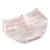Estilo Japonês Coelho Rosa Menina Fofa Estudante Universitária Shorts Femininos Simples Respiráveis de Cintura Média Calcinhas Triângulo Atacado Transfronteiriço