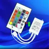 Controlador RGB para chave IR24 luzes de tira coloridas barra de luz interruptor dimmer canal duplo saída dupla 12v infravermelho 12A