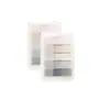Set de pegatinas índice de PET color Morandi, notas adhesivas transparentes para estudiantes, marcadores coloridos, impermeables y resistentes al desgarro