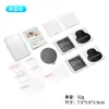 Película Templada Dji Action4/3 Película para Cámara de Acción Dji Película Protectora Película para Pantalla y Lente Accesorios