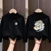 Roupa de Baixo Infantil Gola Alta Meia Outono/Inverno Novo Estilo Veludo Alemão Roupas de Outono para Meninos Top de Manga Longa Quente e Versátil para Crianças de Meia-Idade a Mais Velhas