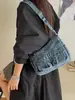 Bolso retro minimalista con múltiples bolsillos para mujer, nueva colección otoño 2026, bandolera moderna y elegante, bolso cruzado casual