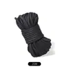 Productos para adultos Juguetes sexuales SM Cuerda de cáñamo de 10 m para que la usen las parejas para bondage, cuerda de algodón puro con puntas metálicas, venta al por mayor