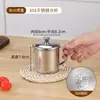 Taza de té de acero inoxidable 316 con asa, Taza doméstica 304 para beber agua, Vaso pequeño de agua infantil para jardín de infantes con tapa