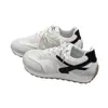 Sapatos de Puxar, Tênis Esportivos, Sapatos de Treinamento Moral de Solado Grosso Outono e Inverno para Mulheres e Casais, Sapatos Casuais Versáteis, Sapatos Masculinos, Tênis Branco t