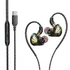 Fones de Ouvido Hifi para Jogos Aifeimei com Fio, Som Surround, Graves Pesados, Plug Duplo para Computadores de Mesa, Jogos de E-Sports