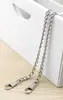 Fabricante de Guangzhou Fornece Corrente de Bolsa Dourada de 5,5 mm de Largura, Corrente Fina de Ferro com Fecho de Pérola, Peças de Reposição para Bolsa de Embreagem