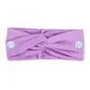 Botón de Máscara Botón Cruzado Estampado de Leopardo Diadema para el Cabello Accesorios para el Cabello Diadema de Yoga Diadema Deportiva para Fitness Diadema Absorbente de Sudor
