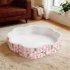 Nuevo Rascador para Gatos de Cartón Kraft Blanco con Cama Integrada para Gatos, Cartón Corrugado Duradero y Resistente a los Arañazos, Rascador Extra Grande para Gatos