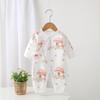2025 Nuevo Otoño Ropa de Bebé Recién Nacido Mariposa Batas de Manga Larga para Hombres y Mujeres Ropa de Gateo sin Huesos para Bebés y Niños Pequeños