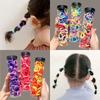 Nueva versión coreana de anillo para el cabello con toalla de color para niñas, lindos niños enlatados, cuerda para el cabello de alta elasticidad para bebés, venta al por mayor