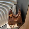 Bolso de Tote Retro para Viajes de Trabajo Mujer Gran Capacidad 2025 Nuevo Casual Hombro Cruzado Multifuncional Mochila de Moda