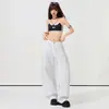 Jeans Anchos de Pierna Recta Ligeramente Curva para Mujer Hys/2026 Estilo Nuevo de Primavera y Tacto Suave de Lino-Algodón