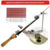 Herramienta Multifuncional para el Hogar, Aleación de Aluminio Todo Metal, Tipo Portátil y Sencillo, Afilado Direccional Rápido, Afilador de Cuchillos de Ángulo Fijo