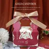2025 Nova Caixa de Doces de Casamento Chinoiserie Bolsa Grande Capacidade Estilo Ins Caixa de Presente para Acompanhantes de Casamento Caixa de Embalagem para Doces de Casamento