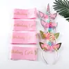 Diademas Nuevas de Cabeza de Unicornio Transfronterizas en Stock, Accesorios para el Cabello para Fiestas Navideñas Infantiles, Accesorios para el Cabello Lindos de Dibujos Animados de Nicho