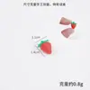 Comida en Miniatura Jugar Mini Fruta Juguete Fresa Falsa Cereza Pitahaya Bloque DIY Hecho a Mano Crema Fruta Accesorios de Pesca