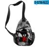 Anime Xiaohai Alrededores Bolso Cruzado Unisex Cool Sencillo Bolso de Hombro