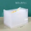 Deli 72510 Carpeta Organizadora de 13 Compartimentos Portátil para Estudiantes Bolsa Organizadora Estilo Acordeón Carpeta Bolsa para Guardar Exámenes A4