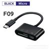 Lector de Tarjetas Tres en Uno Multifunción Otg Todo en Uno Lector de Tarjetas Tipo C Tarjeta TF Tarjeta SD Teléfono Móvil Unidad Flash USB Computadora