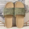 Zapatillas Nuevas de Lino para Mujer, Uso en Casa en Verano para Parejas, Sandalias Suaves Antideslizantes Resistentes al Desgaste para el Hogar para Hombres