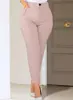 Pantalones de lápiz ajustados de otoño para mujer, estilo europeo y americano, talla grande, disponibles en varios colores, adecuados para el trabajo y el uso profesional