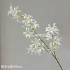 Flor de simulación rama alta Lycoris radiata flor de línea material floral arreglo floral destacado hilera de flores base Lirio de los valles Flor artificial boda mayoreo