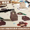 Pegatinas personalizadas con temática de alienígenas, diseños colaborativos, pegatinas creativas y estilo caricatura, etiquetas de PVC impermeables autoimprimibles, pegatinas con patrones DIY, calcomanías adhesivas personalizadas