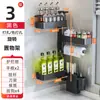 Estante giratorio para especias de cocina, estante de esquina para almacenamiento de condimentos montado en la pared, organizador de esquina para condimentos del hogar