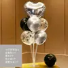 Decoraciones de Globos Flotantes de Mesa y Piso con Tema de Cumpleaños Feliz Cumpleaños para la Fiesta de Primer Cumpleaños de Niños, Decoraciones Brillantes