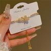 Pulsera de Lujo Ligero Dulce Lazo Pequeño 2024 Sentido del Diseño Estilo Nudo Cuerda de Mano con Cordón Ajustable Joyería para Mujer