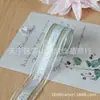 Departamento Azul Cinta Coreana Borde Dorado y Plateado Hilo Fantasía Hecho a Mano DIY Muñeca Brillante Lolita Lazo Material