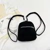 Mochila Pequeña Nueva de Pana Estilo Coreano Bolsa de Compras Casual para Estudiantes Mini Mochila Versátil de Moda para Mujer