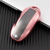 Adecuado para Tesla Tesla Funda para Llave modeloY/modelo3 Estuche para Tarjeta modeloS/X Hebilla para Bolsa de Coche Mujeres