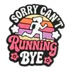 Esportes de Corrida Transfronteiriços Patch de Borracha Macia em PVC Papelaria Broche de Lembrança Acessório DIY Decoração Plana de Desenho Animado