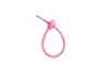 Cordón de Silicona Multifuncional de Colores para Manualidades Anti-Pérdida Correa de Silicona Accesorio Sencillo Correa para Llavero de Silicona